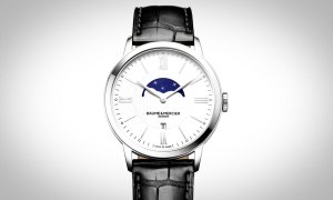 the manual wind baume et mercier classima moonphase bm