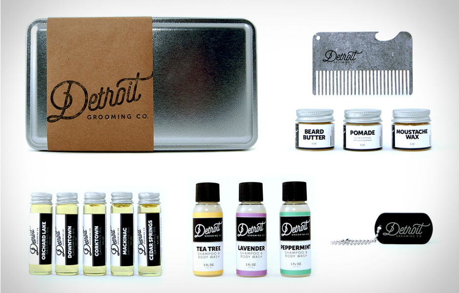 detroit grooming co the kitchen sink sampler pac