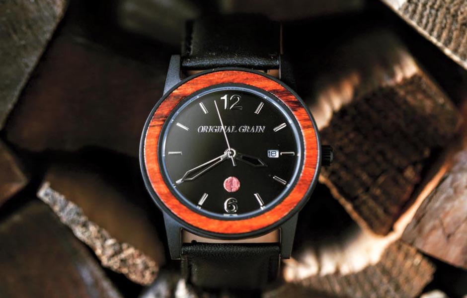 American Built Watches - Made with Reclaimed Whiskey Barrels by Original  Grain — Kickstarter