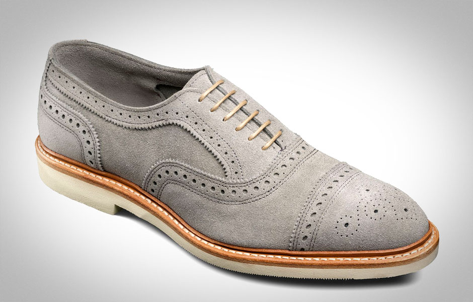 Allen edmonds clearance grey strandmok