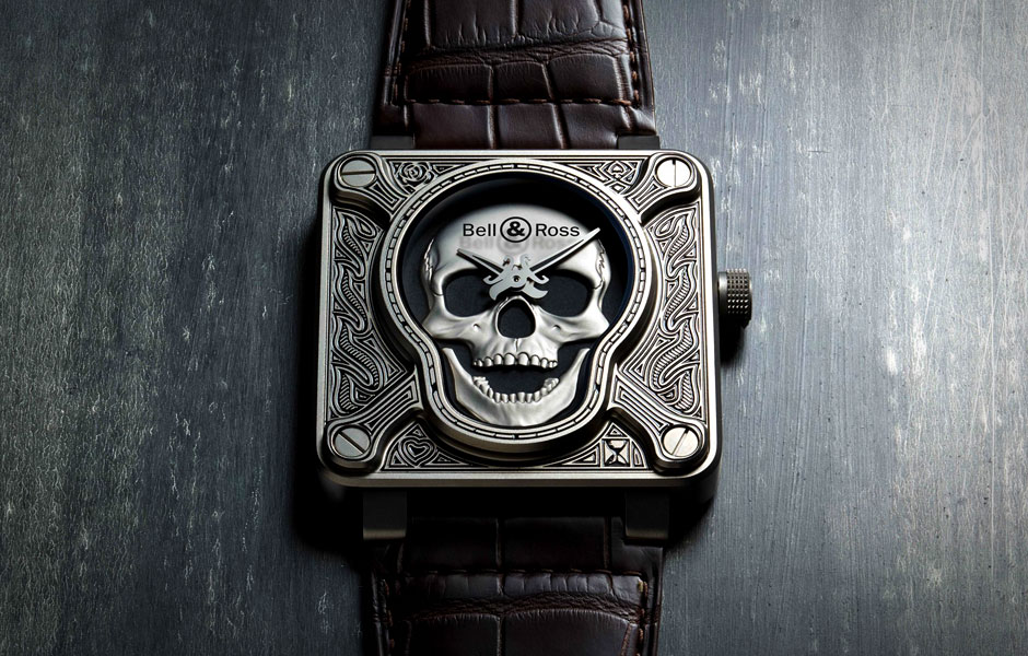 Bell & ross discount skull