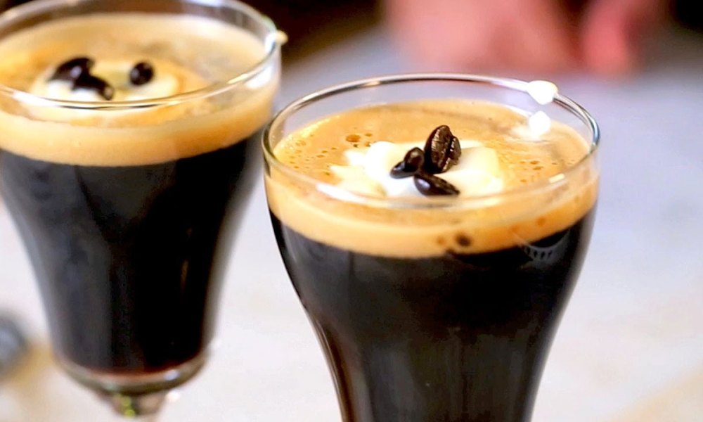 Two coffee cocktails