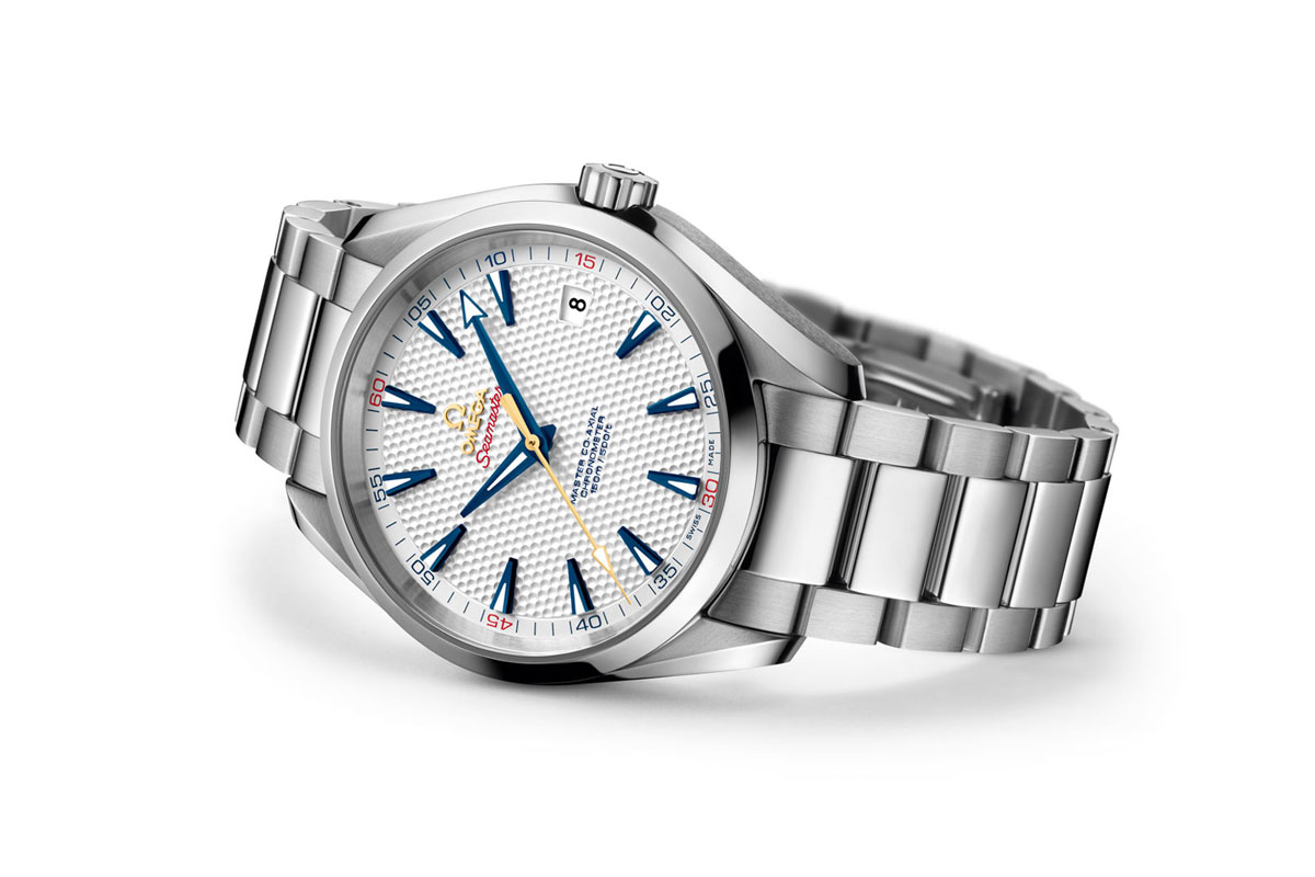 The Manual Wind The Omega Seamaster Aqua Terra gets Dimples for