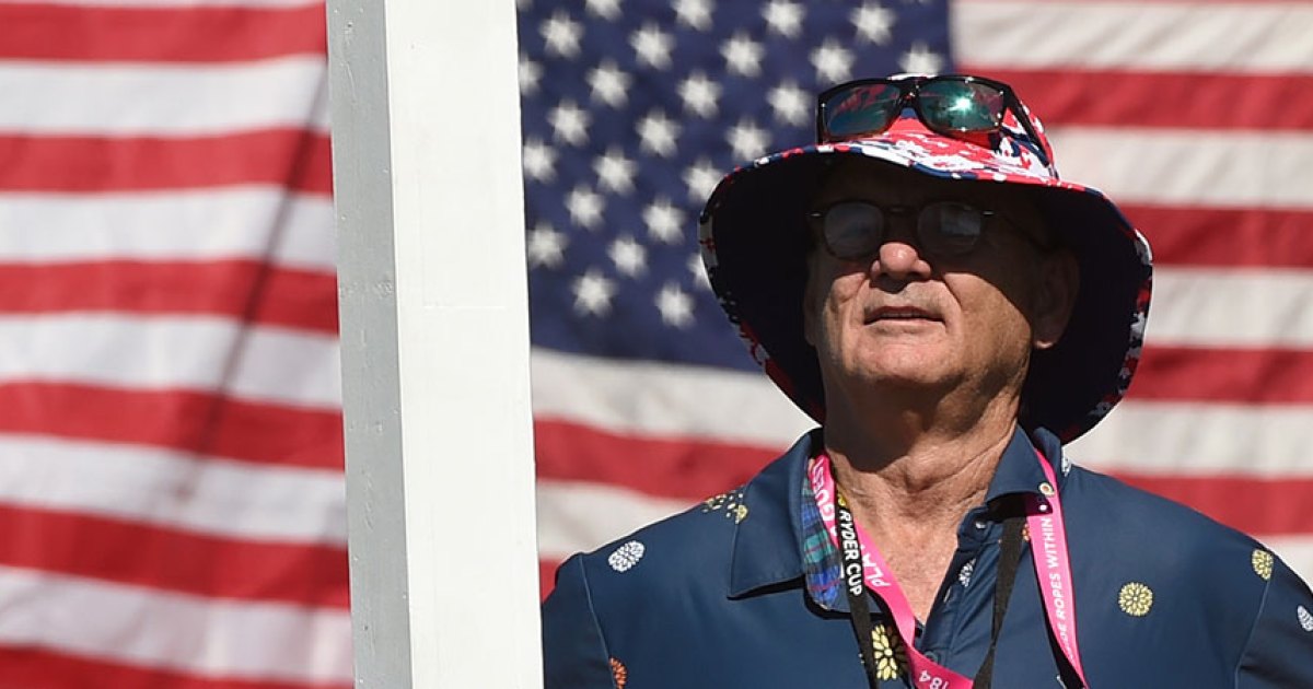 Bill Murray is done with boring golf clothes