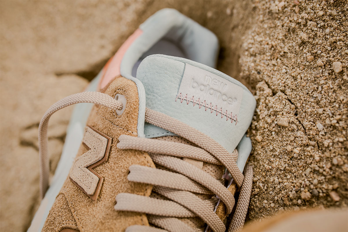 New balance outlet 999 suede trainers