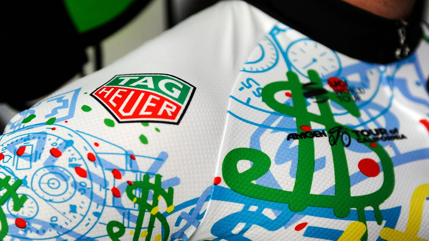 Tag Heuer Unveils Specially Designed Alec Monopoly Cycling Jerseys