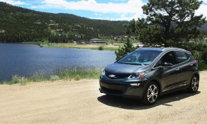 Chevy Bolt EV Electric Car Testing In Rocky Mountains National Park