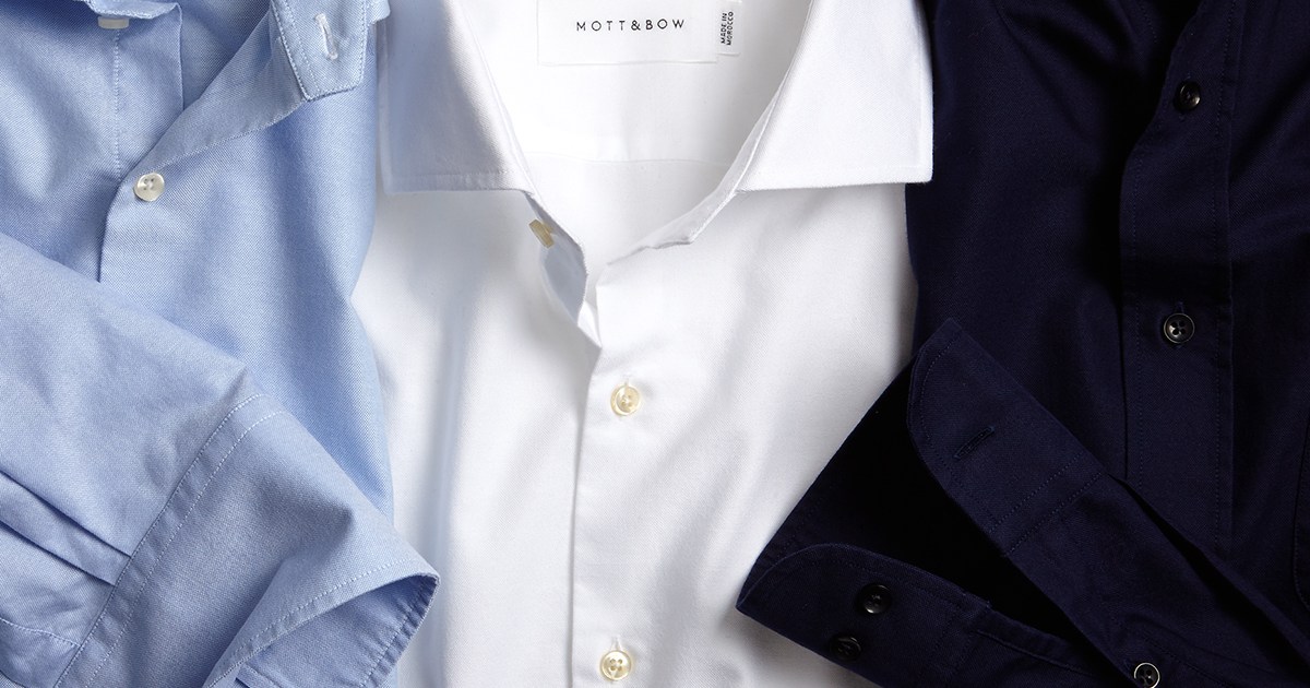 Mott and Bow Just Released Your New Favorite Oxford Shirt - The Manual