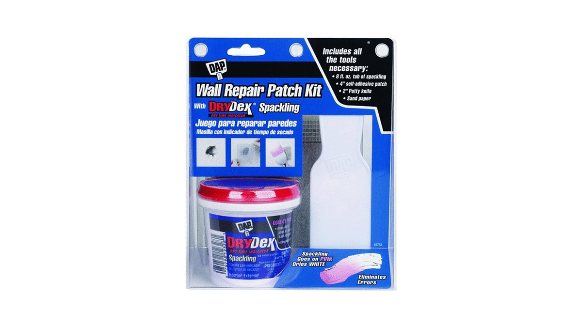 Wall Repair Kit With Everything You'll Need (DAP Patch Kit) 