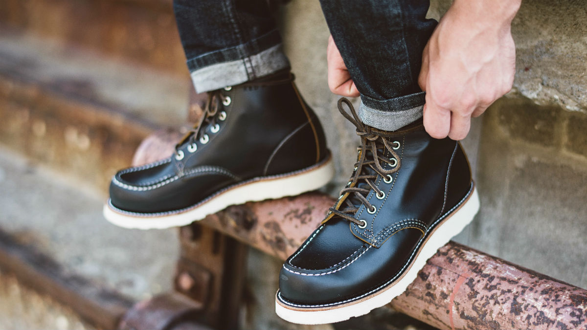 Red wing irish setter cheap black boots