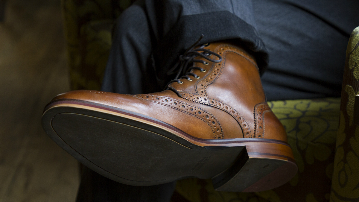 Johnston and murphy sales conard wingtip boot