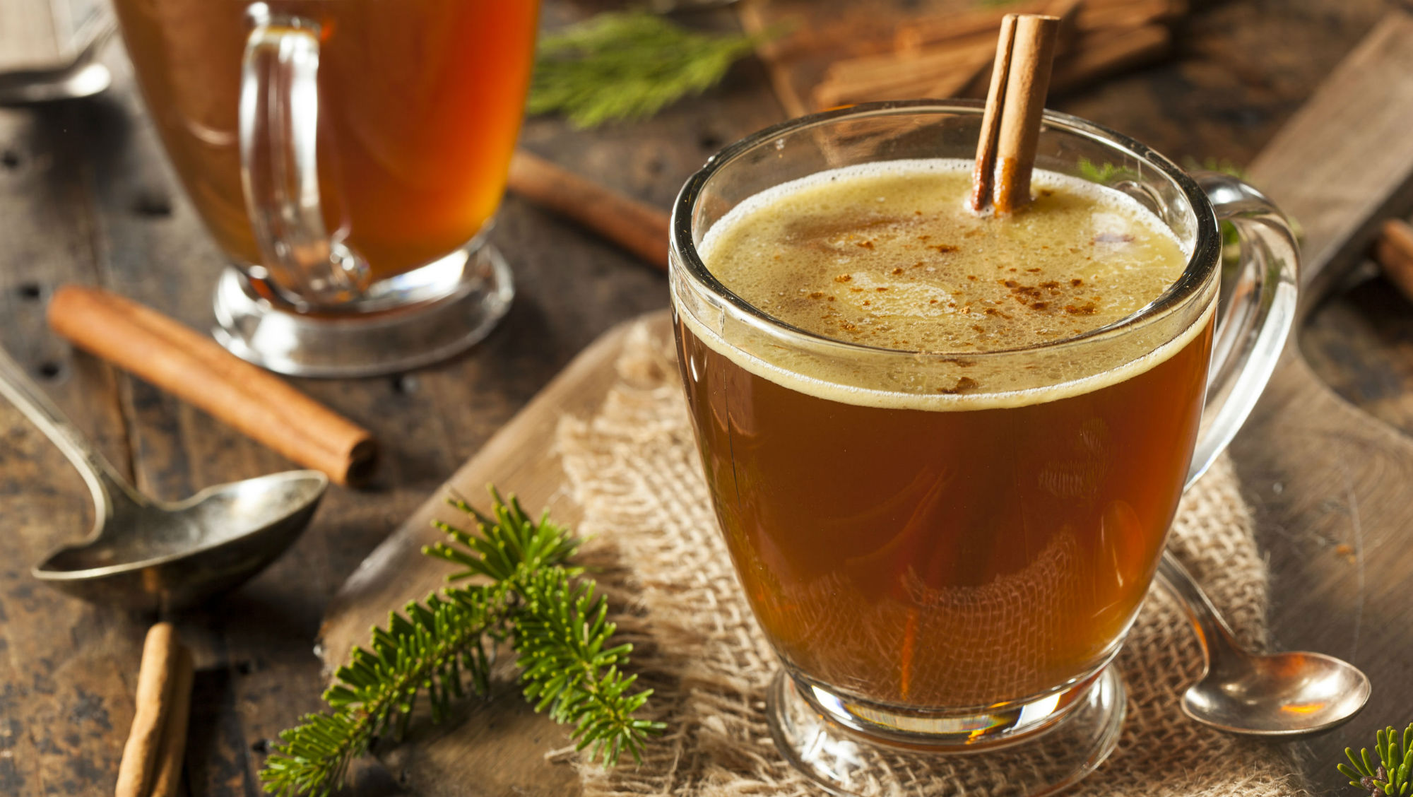 hot buttered rum