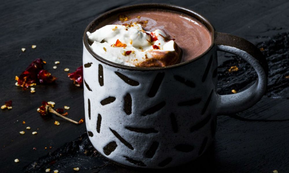 red wine hot chocolate