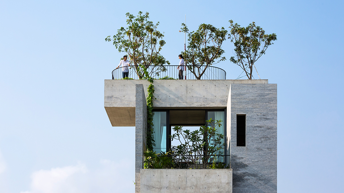 brutalist house