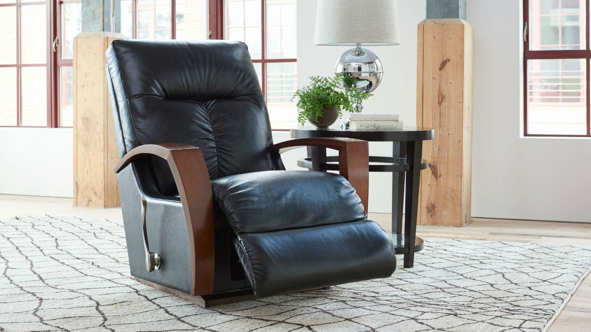 Modern lazy boy store recliner