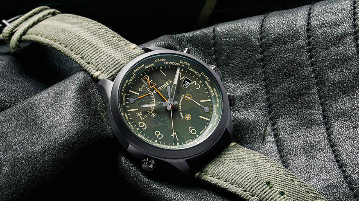 Timex grey outlet watch