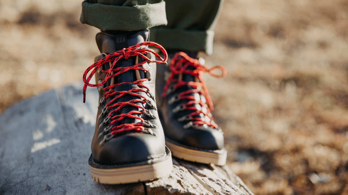 danner boots red laces