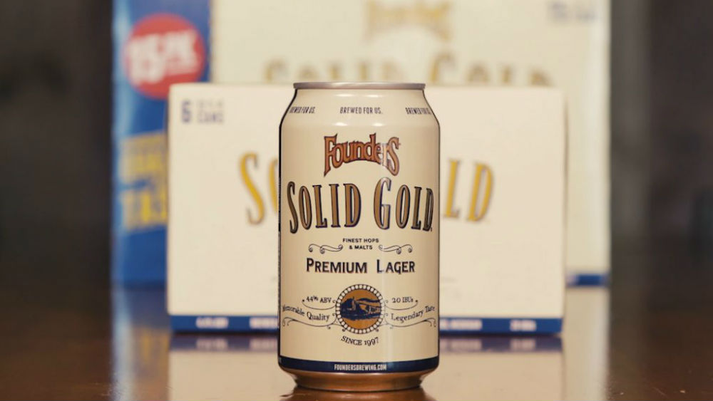 Founder solid gold lager