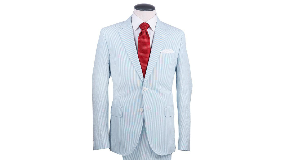 ootd @spiermackay #seersucker #suit @propercloth #chambray #shirt