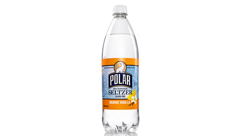 polar beverages seltzer orange vanilla