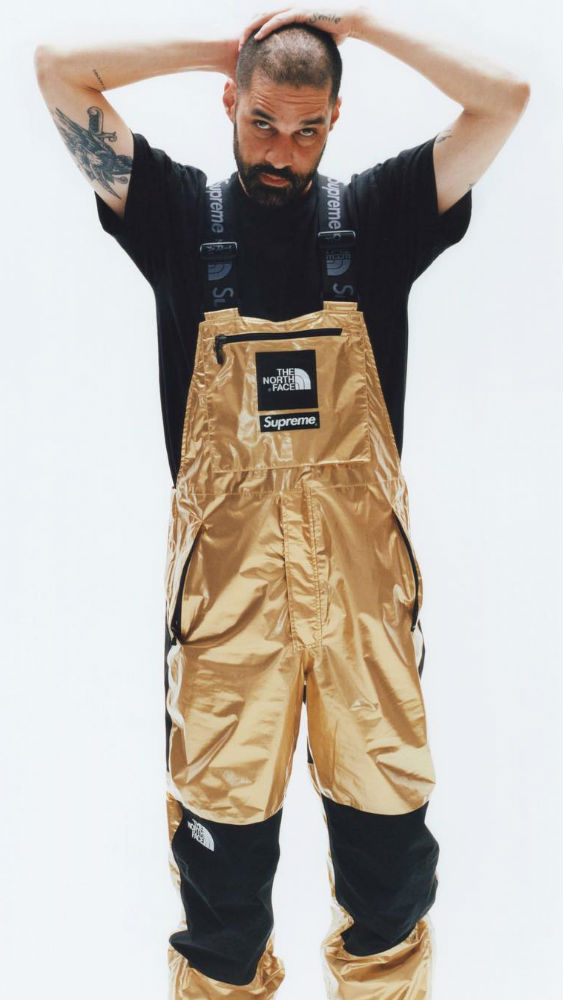 Supreme north cheap face bib pants