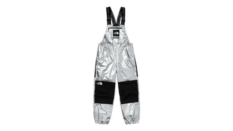 supreme north face bib pants