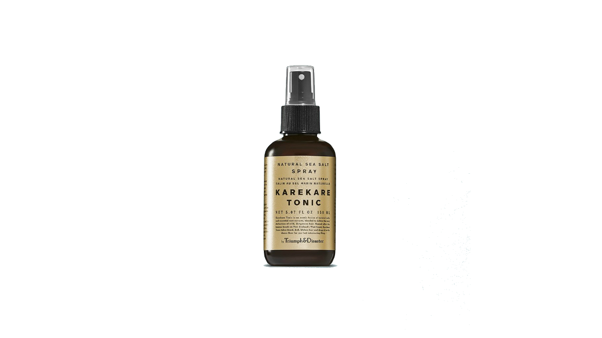 triump and disaster karekare sea salt spray how to get surfer hair