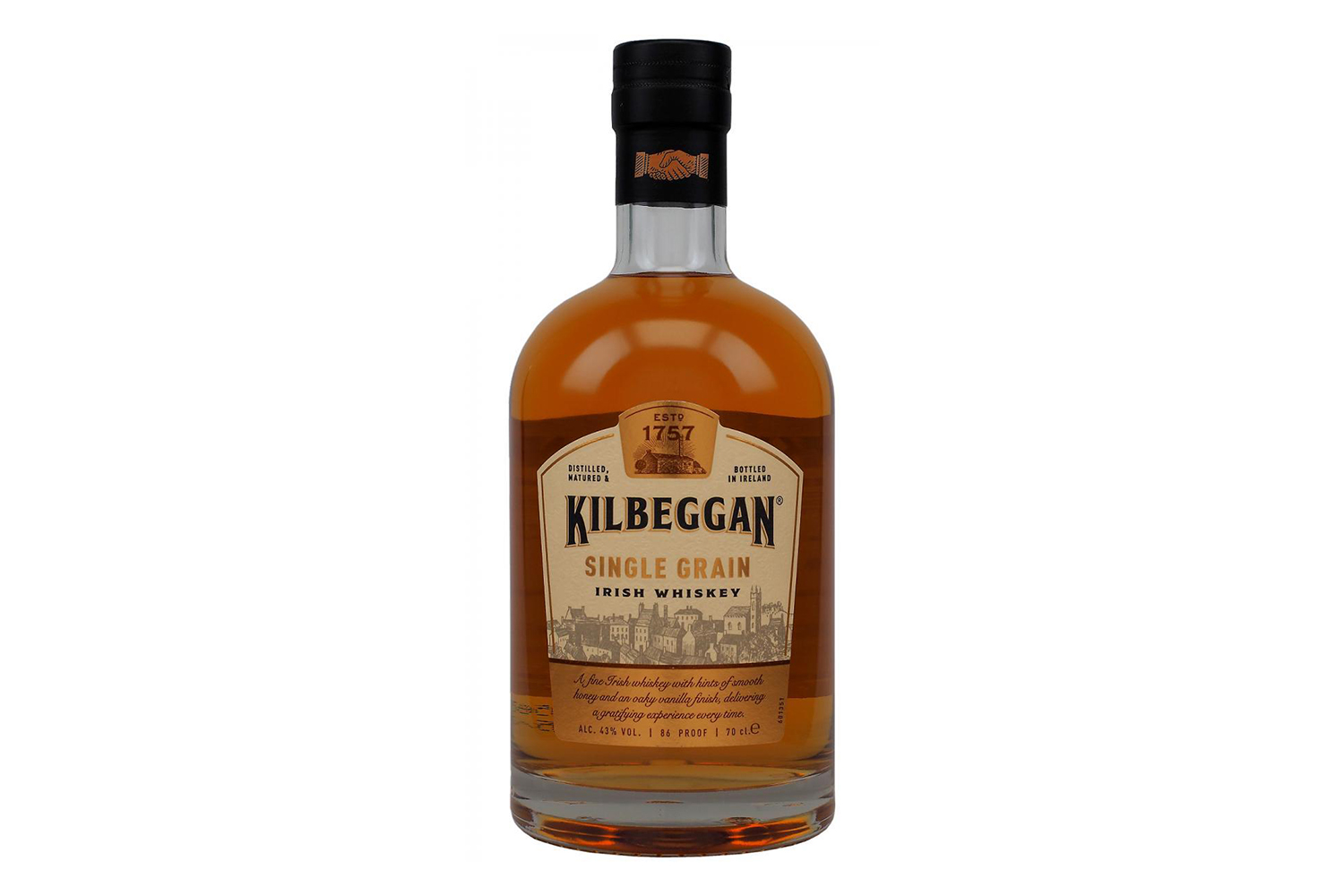 Kilbeggan Single Grain whiskey