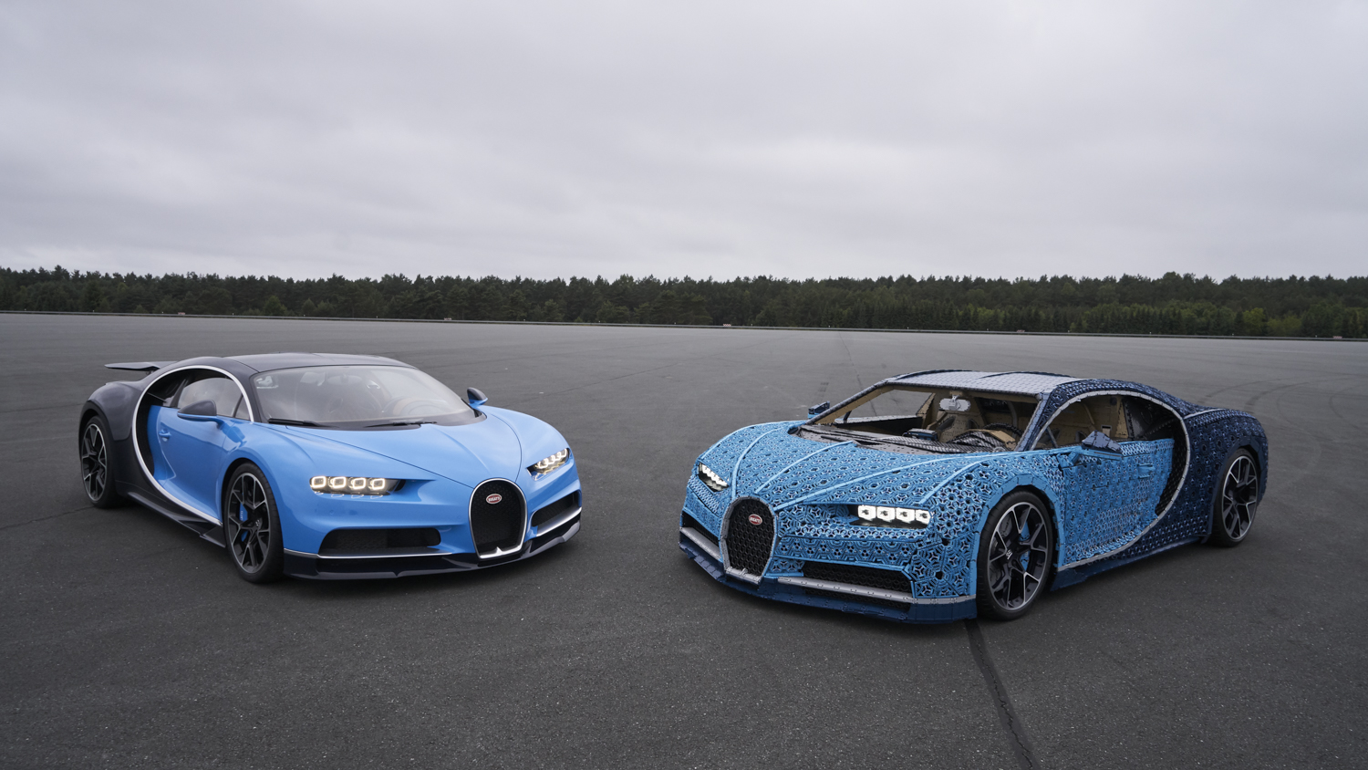 This Life Size LEGO Bugatti Chiron Is Actually Driveable The Manual