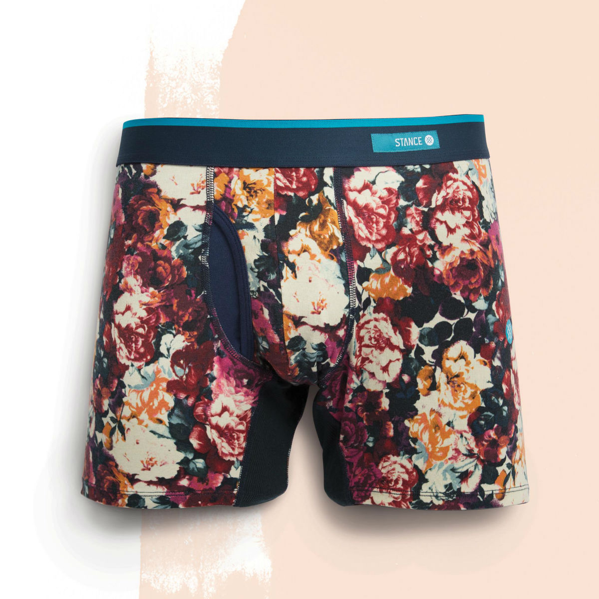 Mens Stance Alika Butter Blend Boxer Briefs Underwear Medium Floral  Multicolored