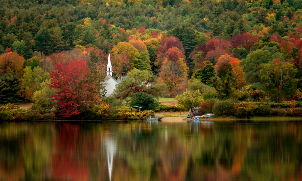 autumn The White Mountain