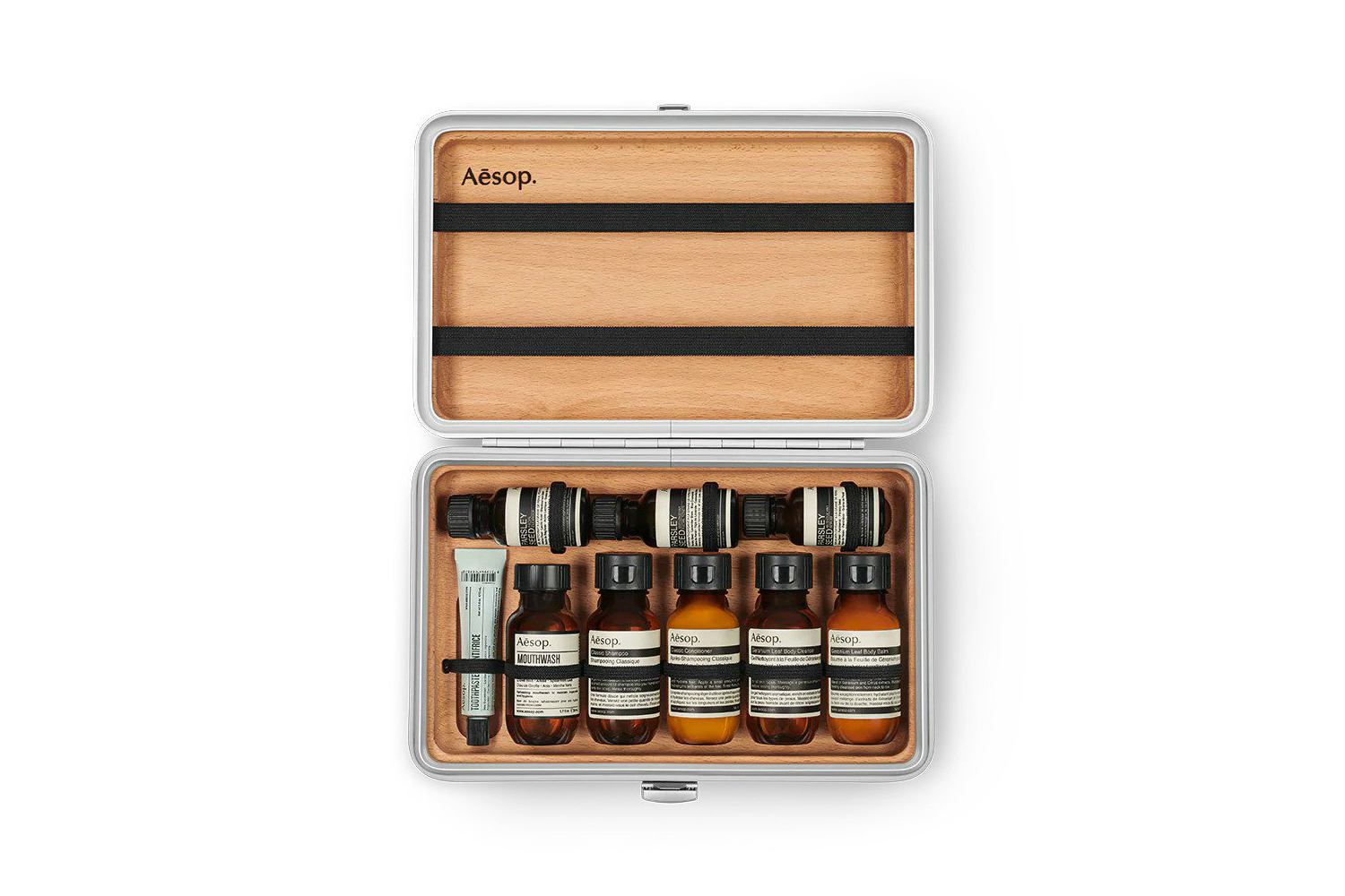 Factory Aesop travel kit goodies