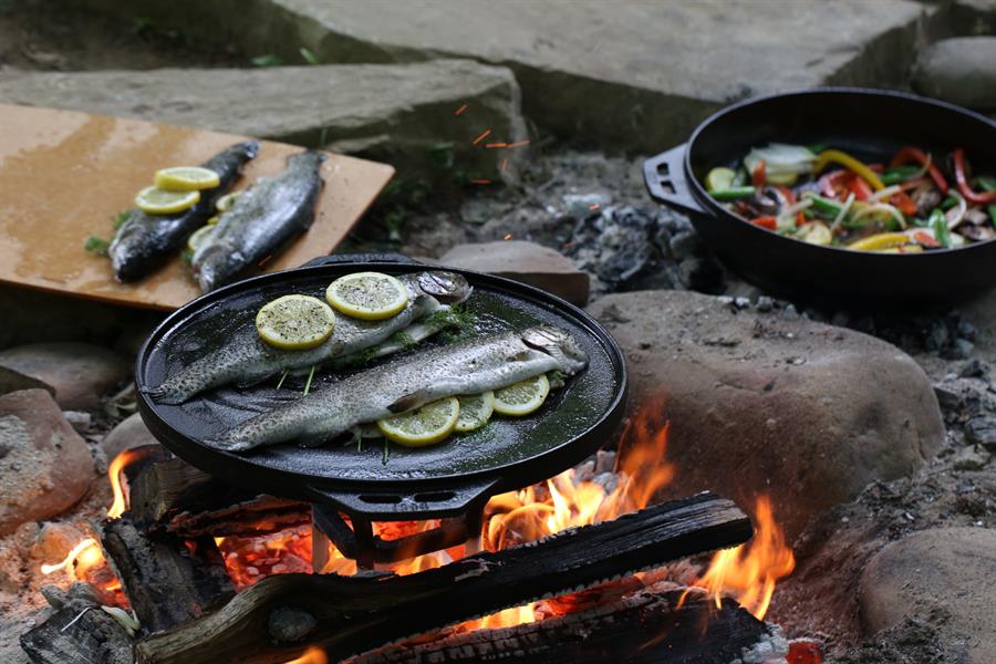 Cook-It-All: The only piece of cookware you need at the campsite., It's  time to savor the outdoors. 🔥 Shop the Cook-It-All here:   By Lodge Cast Iron