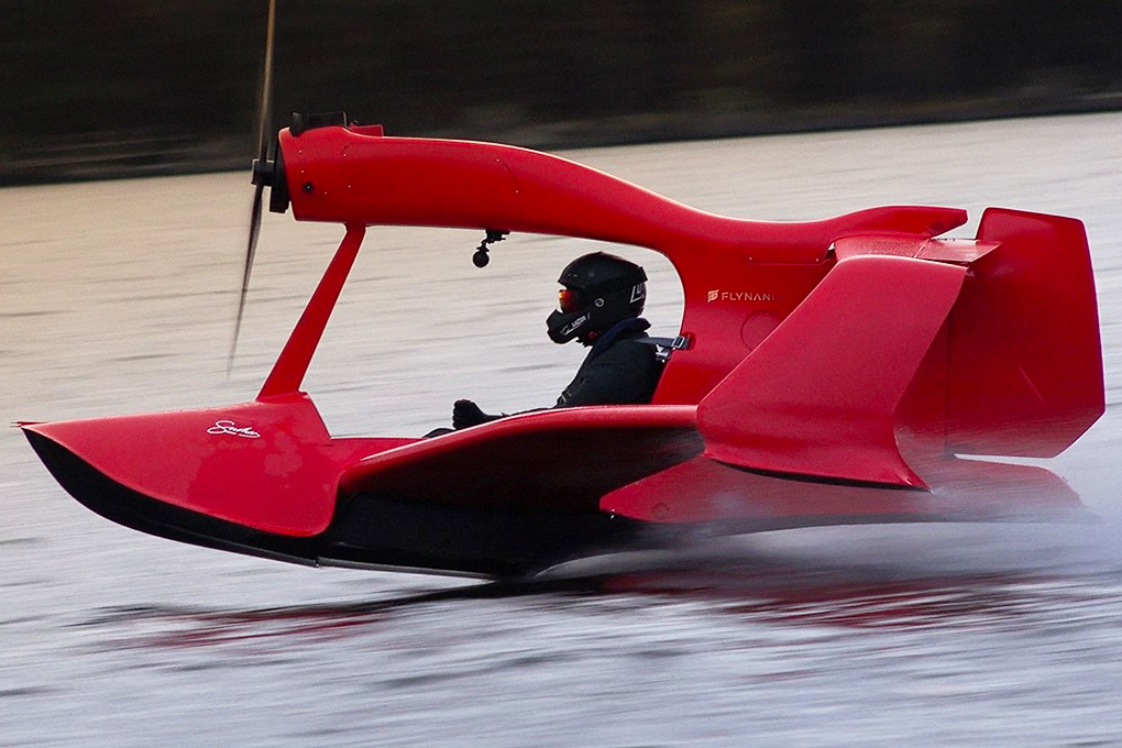 You Don't Need a License to Pilot the FlyNano One-Man Seaplane - The Manual