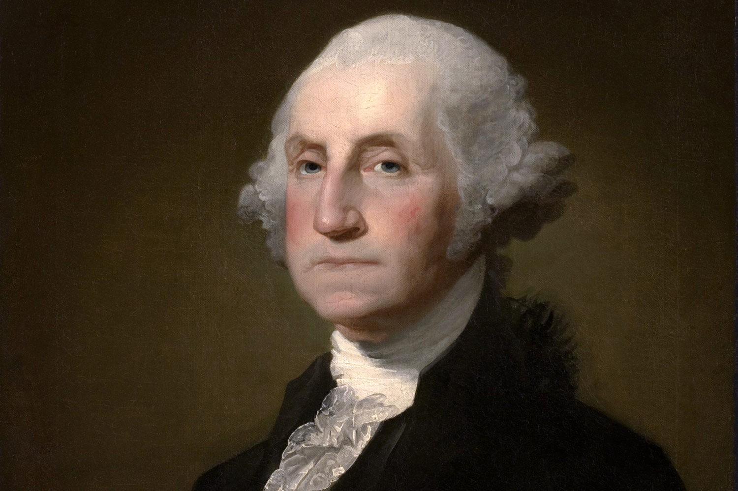 Portrait of George Washington.