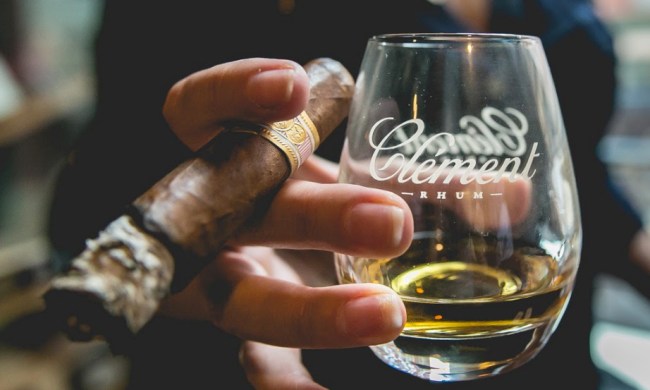 get to know rhum agricole clement with cigar