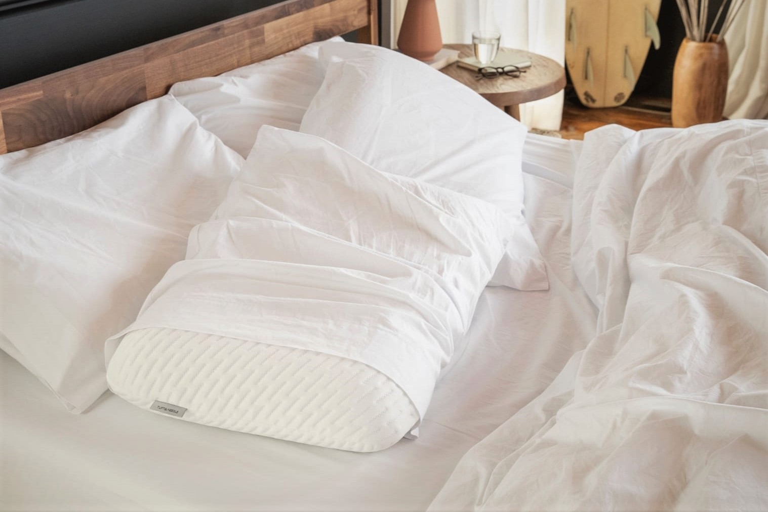 Xtreme Comforts SlimSleeper Shredded Memory Foam Bamboo Pillow Review