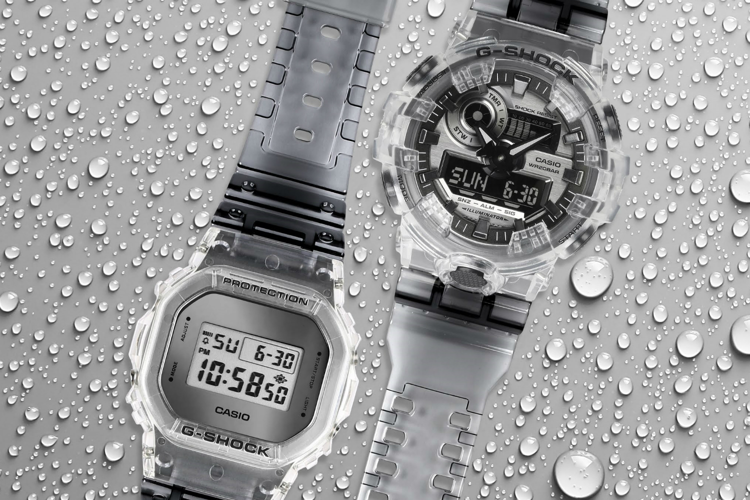 Relive the '90s with the Translucent G-Shock Skeleton Series - The