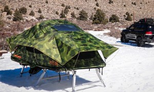 hitch tent rooftop platform hitchtent rack system setup