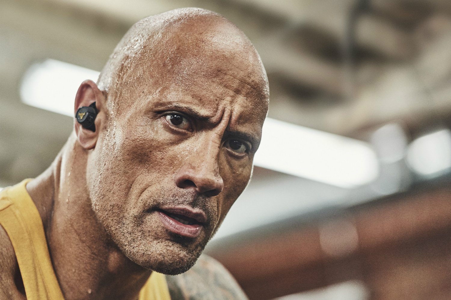 Under armour discount dwayne johnson earbuds