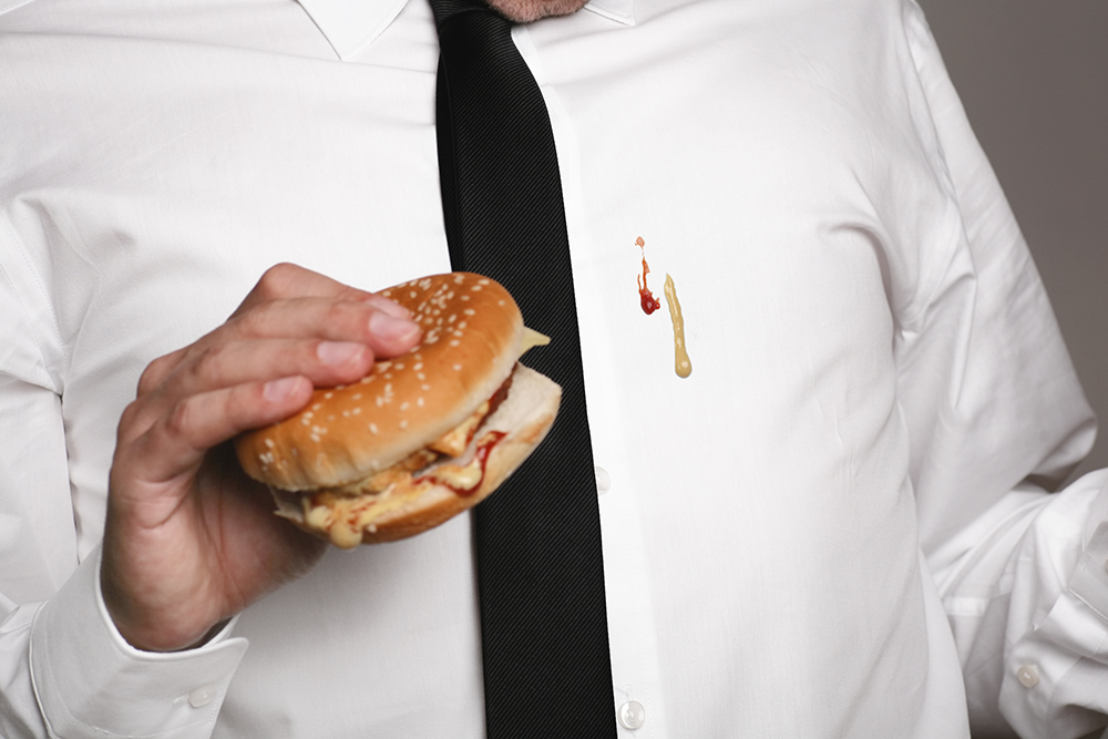 Shirt Hamburger Stain