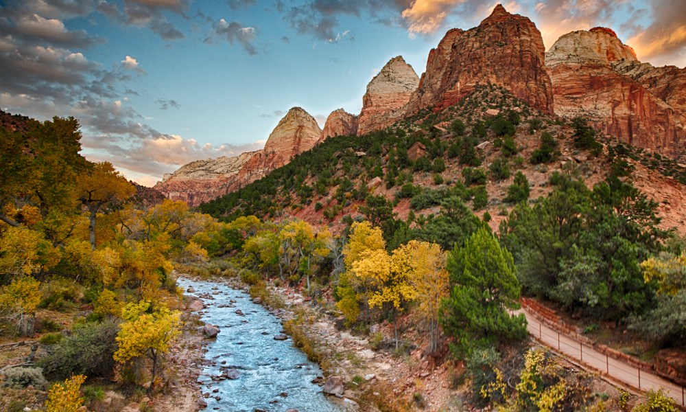 Utah during the fall