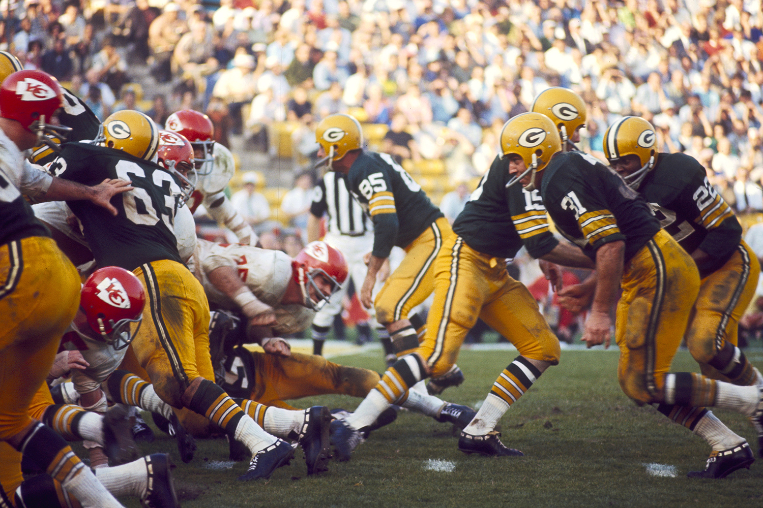 Green Bay Packers vs Kansas City Chiefs - 1967 Super Bowl Final