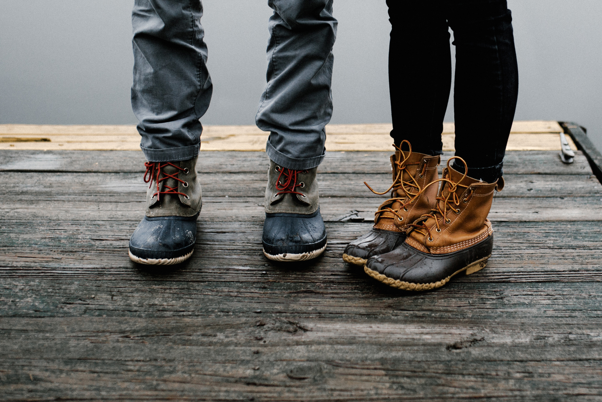 Mens duck shop boots with jeans