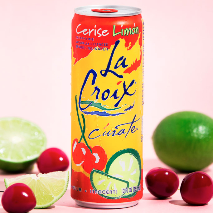 cherry lime la croix