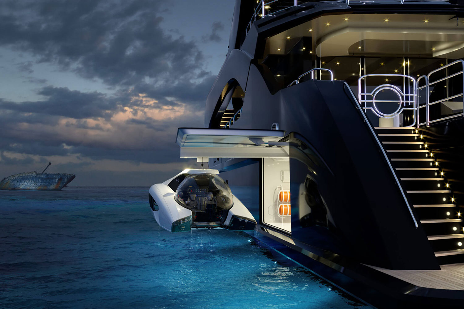 The Million Dollar Nemo Personal Submarine Is Towable with an SUV