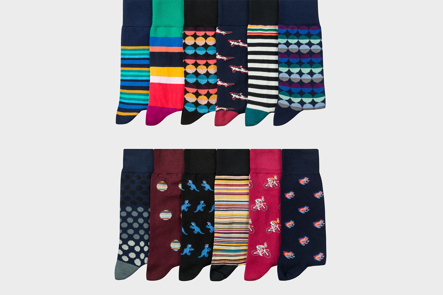 No Shoes? No Problem: The Best Fun Socks for Men Working From Home ...