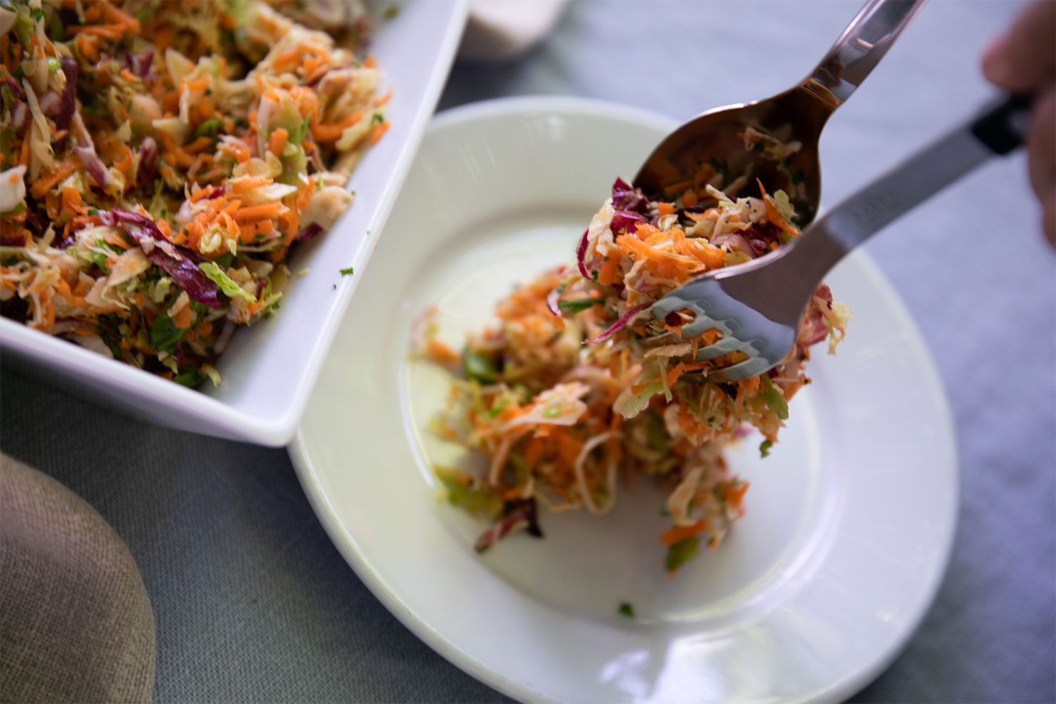 Carrot cole slaw