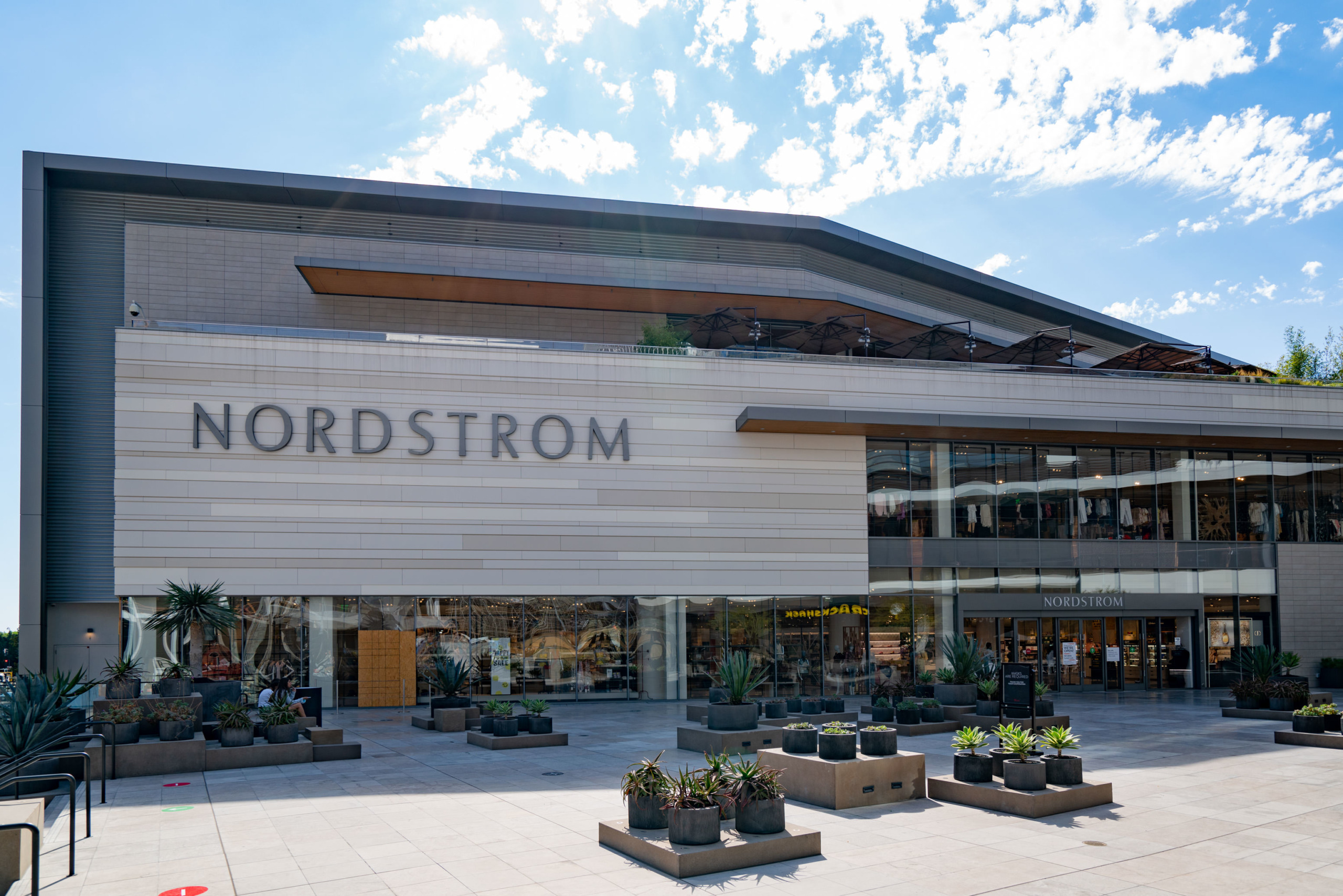 A Nordstrom brick-and-mortar outlet.