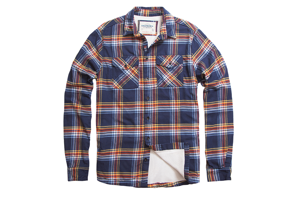 California Cowboy hot High Sierra Men’s Flannel Long Sleeve Button Down Shirt Large